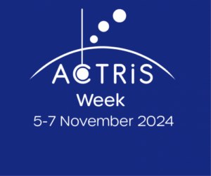 ACTRIS Week 05/07 Nov 2024 – Matera